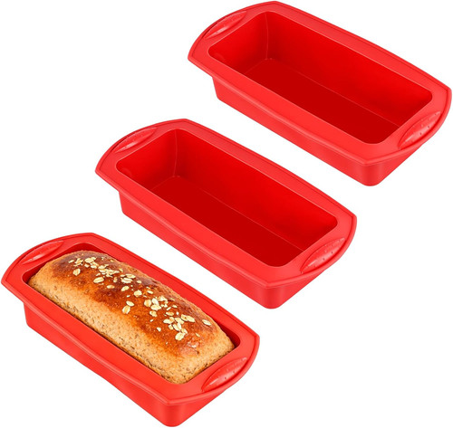 Silikon kastenform set - silikon-kastenform, rot