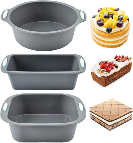 3er silikon backform set - 3er,