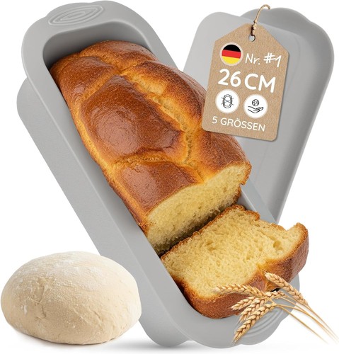 Brotbackform silikon - silikon, cm