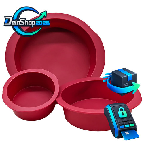 Silikon backform set - silikon, 3