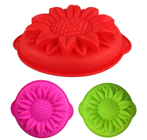 Silikonbackform sonnenblume - silikonbackform,